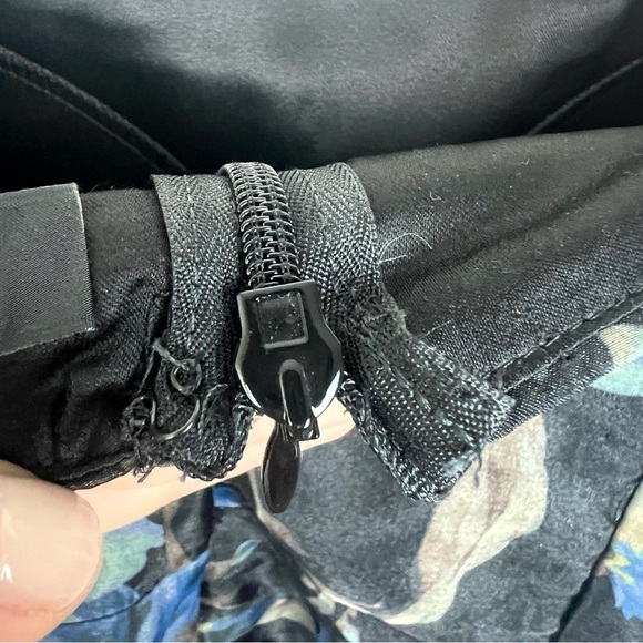 Lulus Stunning Elegance Black Floral Organza Maxi Dress Romantic Gown Small - Picture 14 of 16